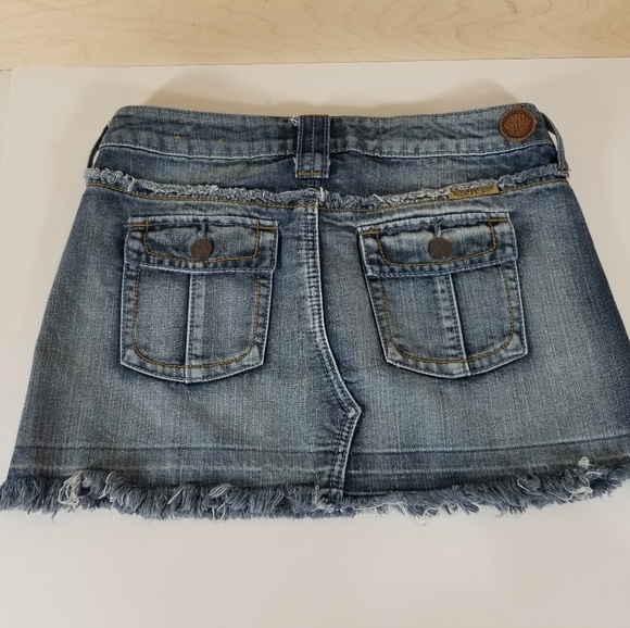 🦋Hint Jeans Mini Skirt Size 3 - Picture 5 of 7